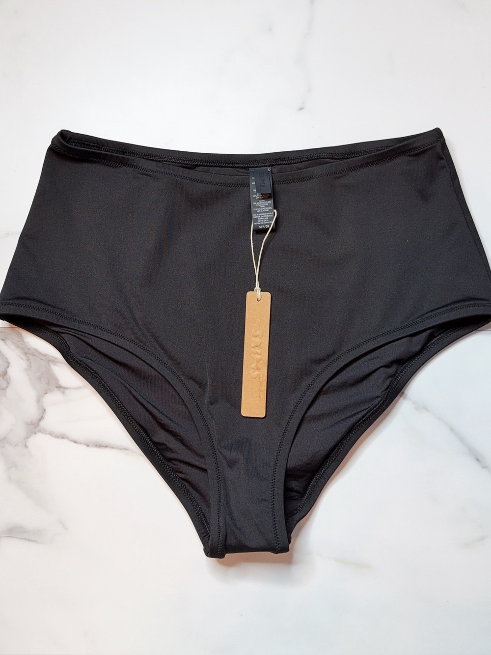 NWT Skims Signature Swim Full Brief Bikini Bottom